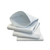 Bottom Load Baghouse Filter, Singed Poly PTFE Membrane, Plain Top, 5-7/8 in dia, 86 in long, Sewn