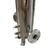 Stainless steel FFH single cartridge housing, bottom view of legs and inlets