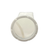 close up of the RP gasketed flange on the polypropylene felt bag