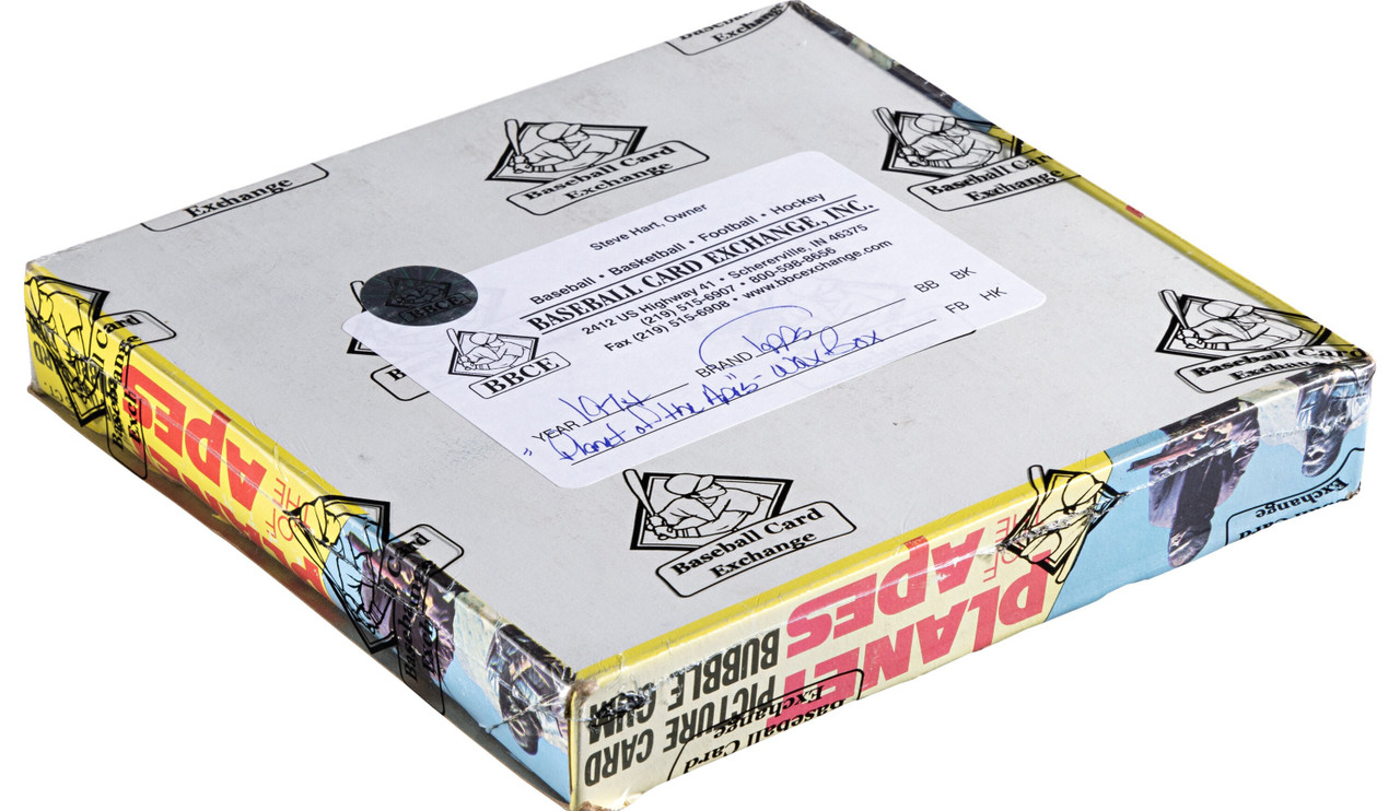 1974 Planet of The Apes Topps Wax Box BBCE - OPC Baseball.com