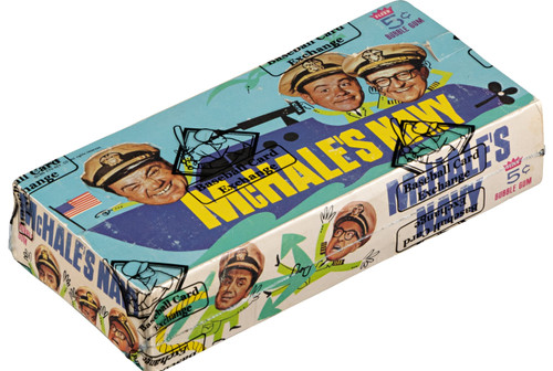 1965 McHale's Navy Fleer Wax Box BBCE