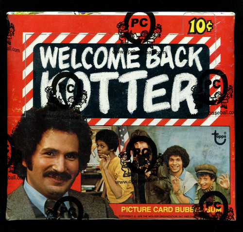 1976 Welcome Back Kotter Topps Wax Box