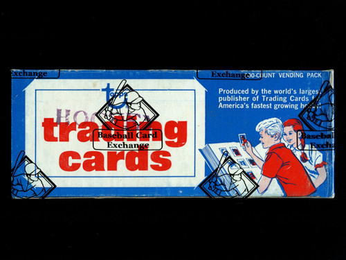 1971 Topps Hockey Unopened Vending Box BBCE