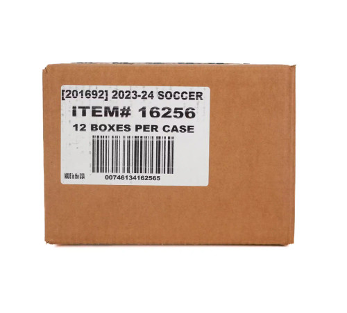 2023/24 Panini Obsidian Soccer Hobby 12-Box Case