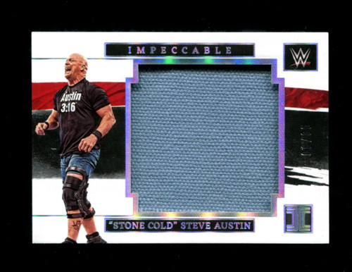 2022 Stone Cold Steve Austin Impeccable /35 WWE Used Relic