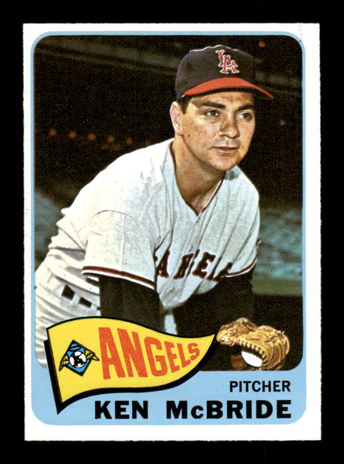 1965 Ken McBride O-Pee-Chee #268 Angels *5010