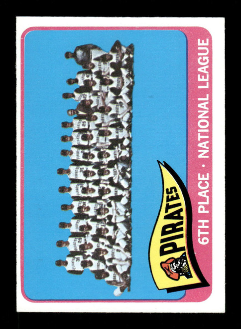 1965 Pittsburgh Pirates O-Pee-Chee #209 Team Card  *5017