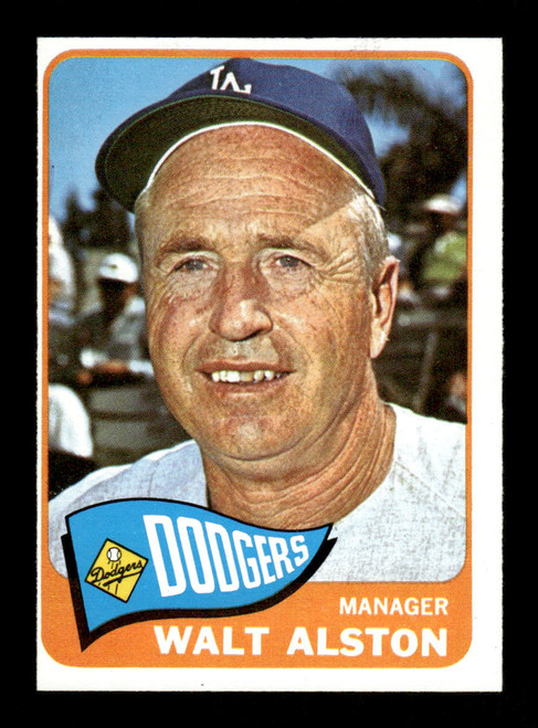 1965 Walt Alston O-Pee-Chee #217 Dodgers *5034