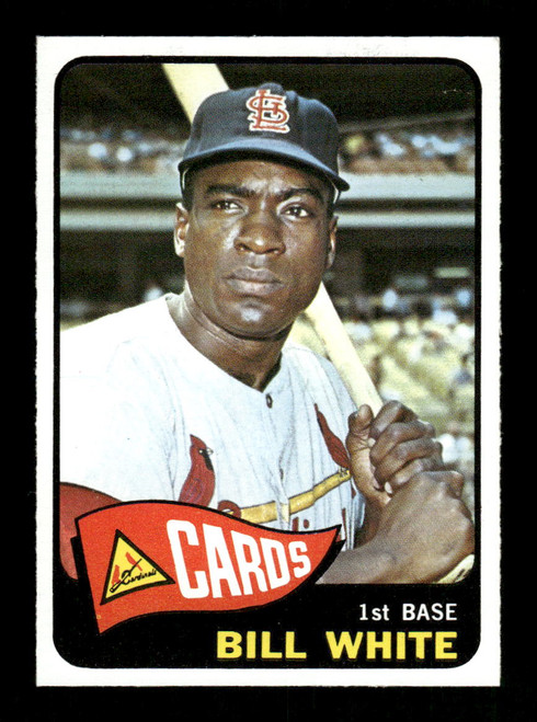 1965 Bill White O-Pee-Chee #190 Cardinals *5048