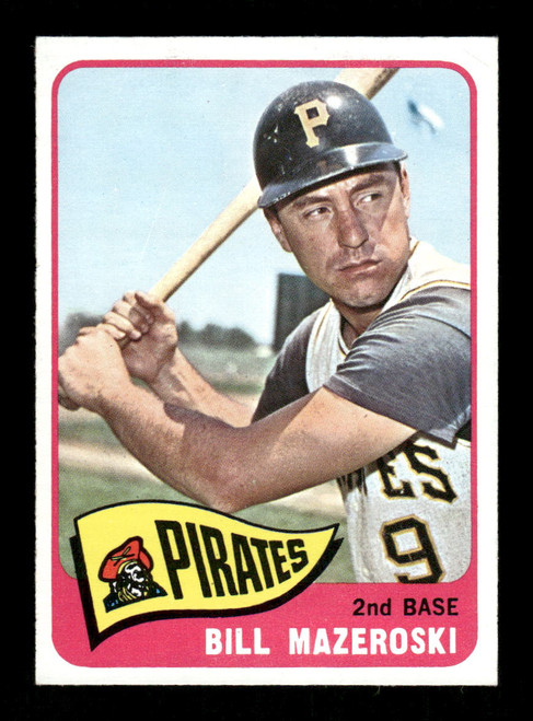1965 Bill Mazeroski O-Pee-Chee #95 Pirates *5060