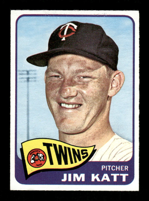 1965 Jim Kaat O-Pee-Chee #62 Twins *5061