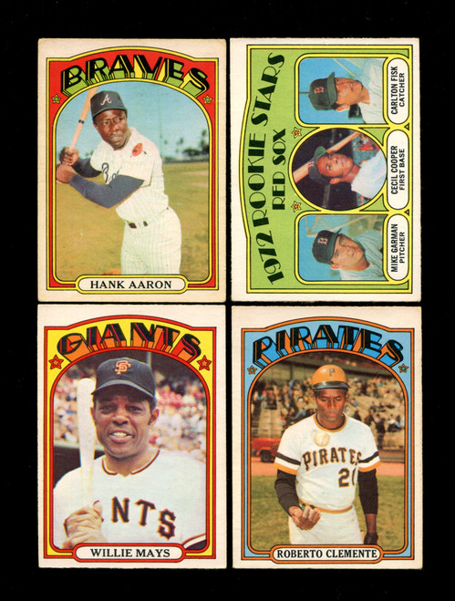 1972 O-Pee-Chee Baseball Complete Set 1-525