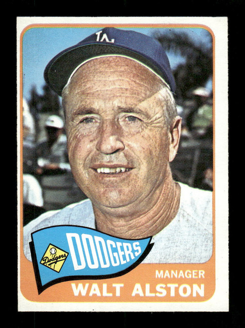 1965 Walt Alston O-Pee-Chee #217 Dodgers *6017