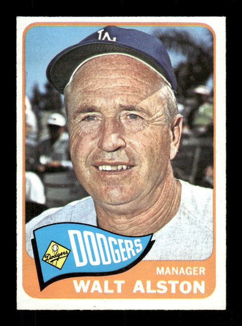 1965 Walt Alston O-Pee-Chee #217 Dodgers *6754