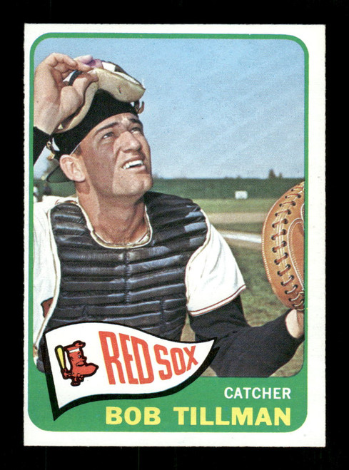 1965 Bob Tillman O-Pee-Chee #222 Red Sox *6699