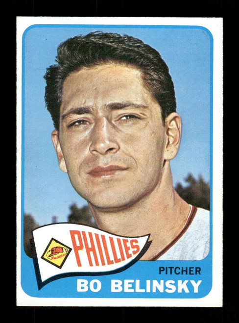 1965 Bo Belinsky O-Pee-Chee #225 Phillies *6976