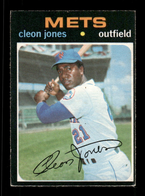1971 Cleon Jones O-Pee-Chee #527 Mets *5086