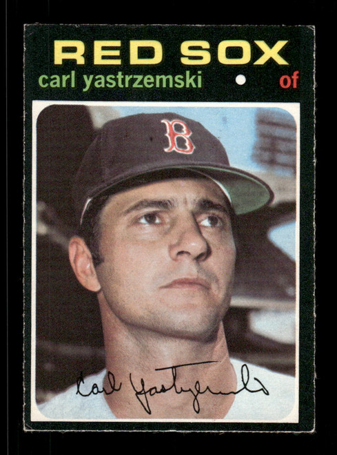 1971 Carl Yastrzemski O-Pee-Chee #530 Red Sox *5089