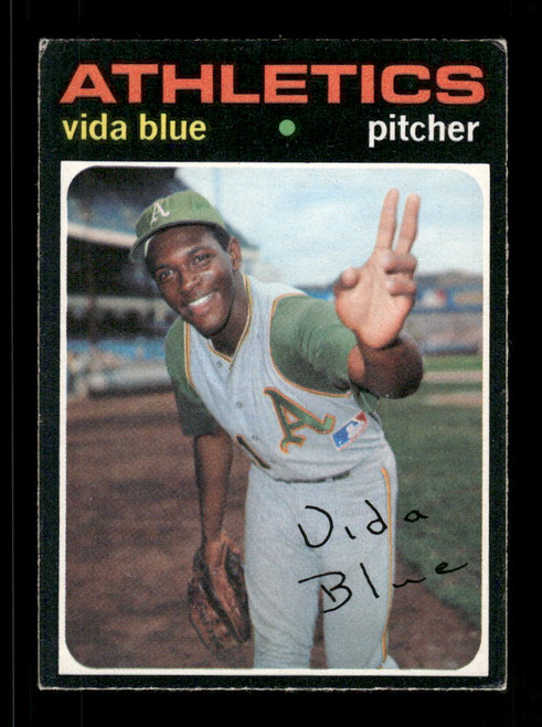 1971 Vida Blue O-Pee-Chee #544 Athletics *5103