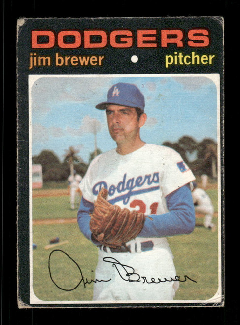 1971 Jim Brewer O-Pee-Chee #549 Dodgers *5108