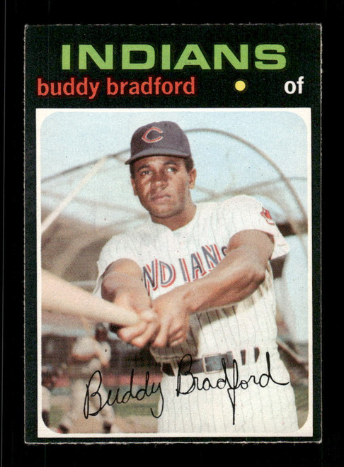 1971 Buddy Bradford O-Pee-Chee #552 Indians *5110