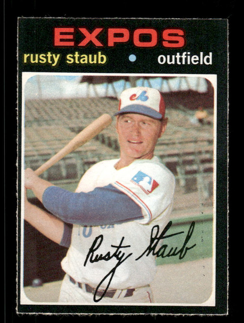 1971 Rusty Staub O-Pee-Chee #560 Expos *5118