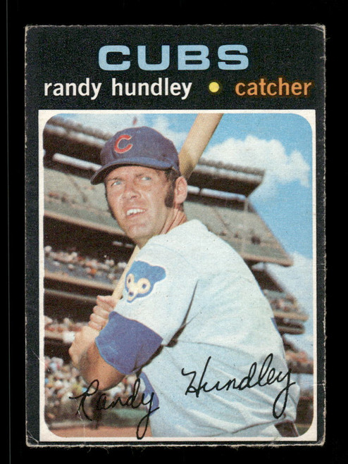 1971 Randy Hundley O-Pee-Chee #592 Cubs *5150