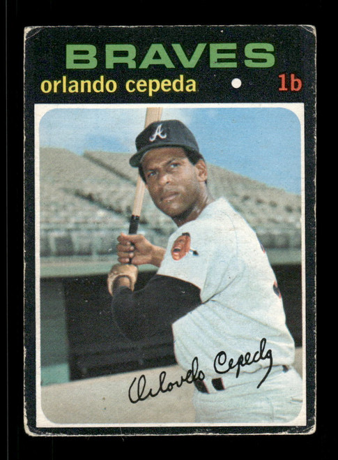 1971 Orlando Cepeda O-Pee-Chee #605 Braves *5161