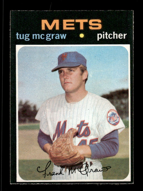 1971 Tug McGraw O-Pee-Chee #618 Mets  *5174