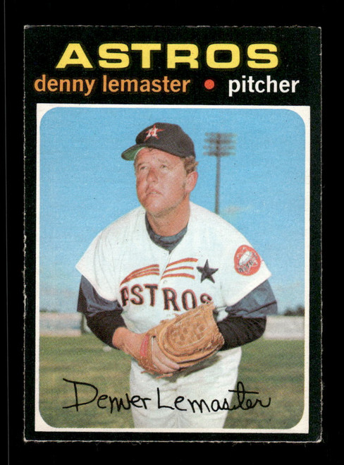 1971 Denny Lemaster O-Pee-Chee #636 Astros *5191