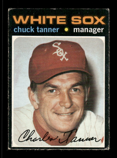 1971 Chuck Tanner O-Pee-Chee #661 White Sox *5215