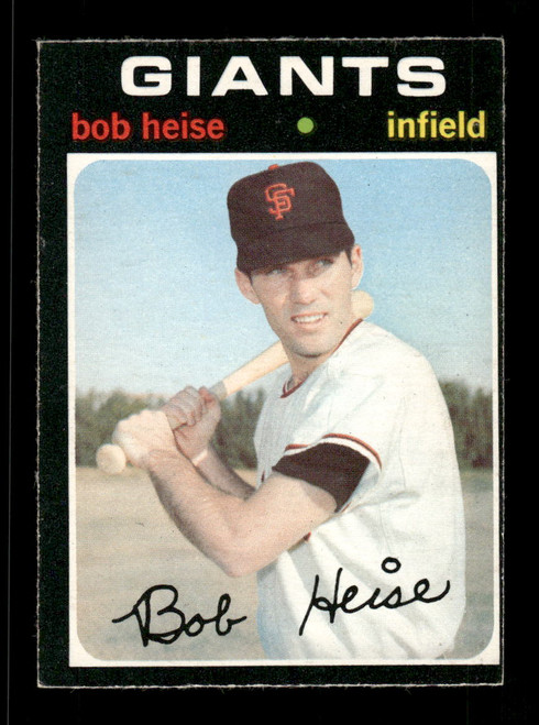 1971 Bob Heise O-Pee-Chee #691 Giants *5245