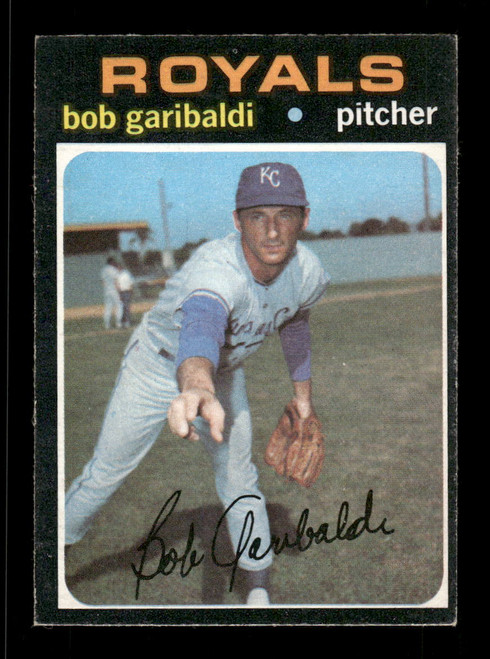 1971 Bob Garibaldi O-Pee-Chee #701 Royals *5255