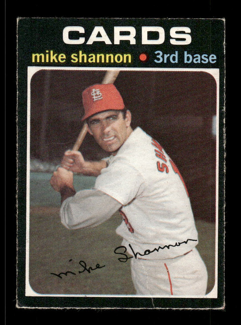 1971 Mike Shannon O-Pee-Chee #735 Cardinals *5276