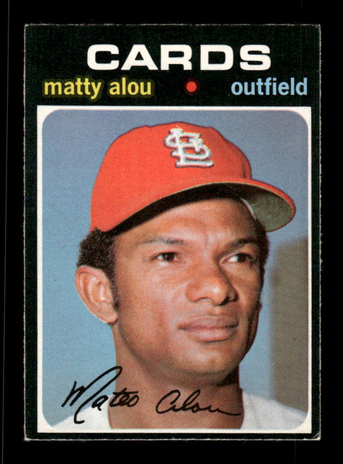 1971 Matty Alou O-Pee-Chee #720 Cardinals *5291
