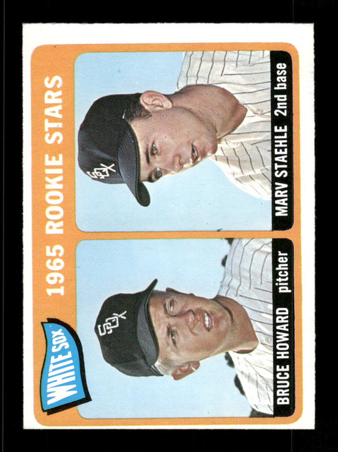 1965 White Sox Rookie Stars O-Pee-Chee Rookie #41 Howard, Staehle *5321