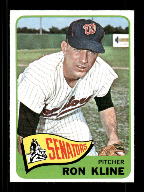 1965 Ron Kline O-Pee-Chee  #56 Senators *5333