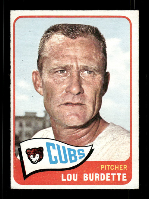 1965 Lou Burdette O-Pee-Chee  #64 Cubs *5339