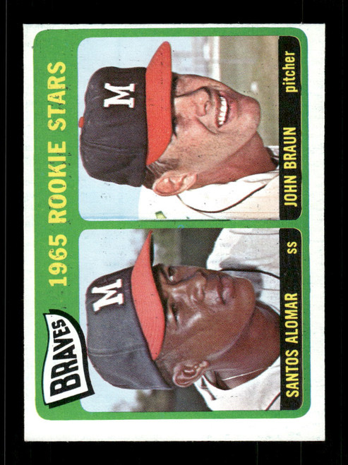 1965 Braves Rookie Stars O-Pee-Chee #82 Sandy Alomar *5355