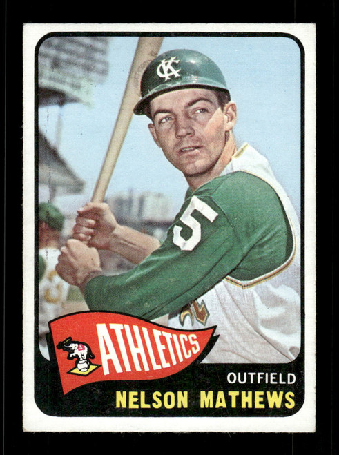 1965 Nelson Mathews O-Pee-Chee #87 Athletics *5361