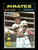 1971 Dave Cash O-Pee-Chee #582 Pirates *6808