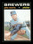 1971 John Morris O-Pee-Chee #721 Brewers *5290
