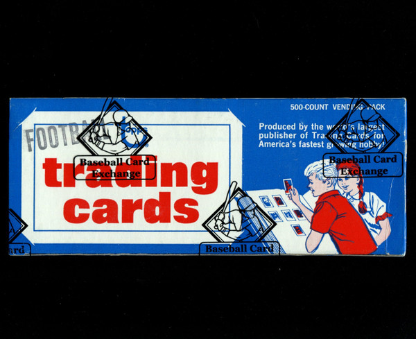 1972 Topps Football 1st Series Unopened Vending Box BBCE