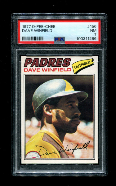 1977 Dave Winfield O-Pee-Chee #156 Padres PSA 7