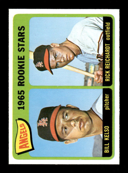 1965 Angels Rookie Stars O-Pee-Chee #194 Kelso/Reichardt *5031