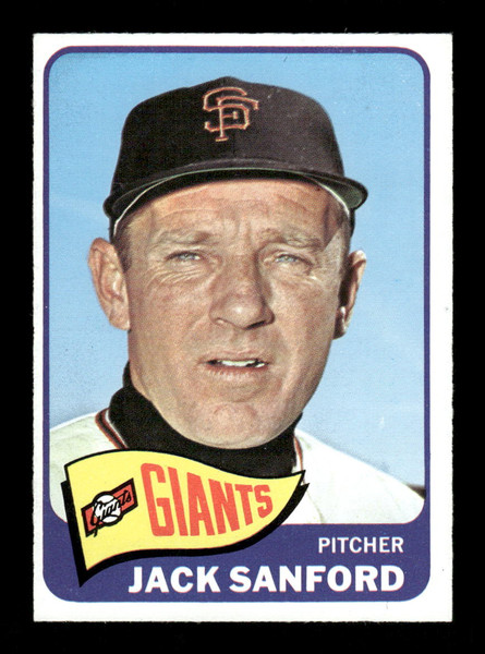 1965 Jack Sanford O-Pee-Chee #228 Giants *5026