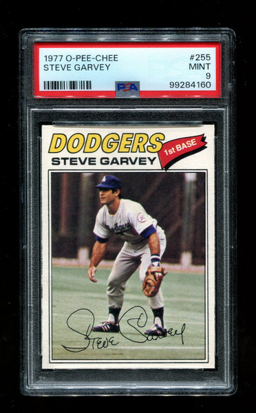 1977 Steve Garvey O-Pee-Chee #255 Dodgers PSA 9