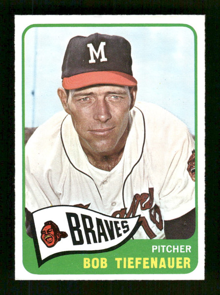 1965 Bob Tiefenauer O-Pee-Chee #23 Braves *5071