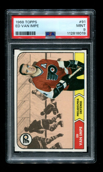 1968 Ed Van Impe Topps #91 Flyers PSA 9
