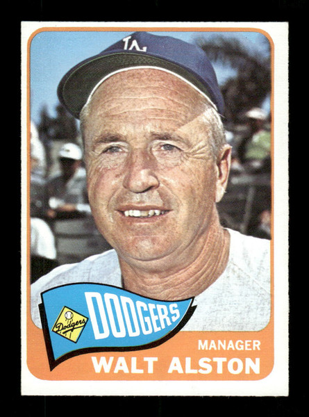 1965 Walt Alston O-Pee-Chee #217 Dodgers *6968